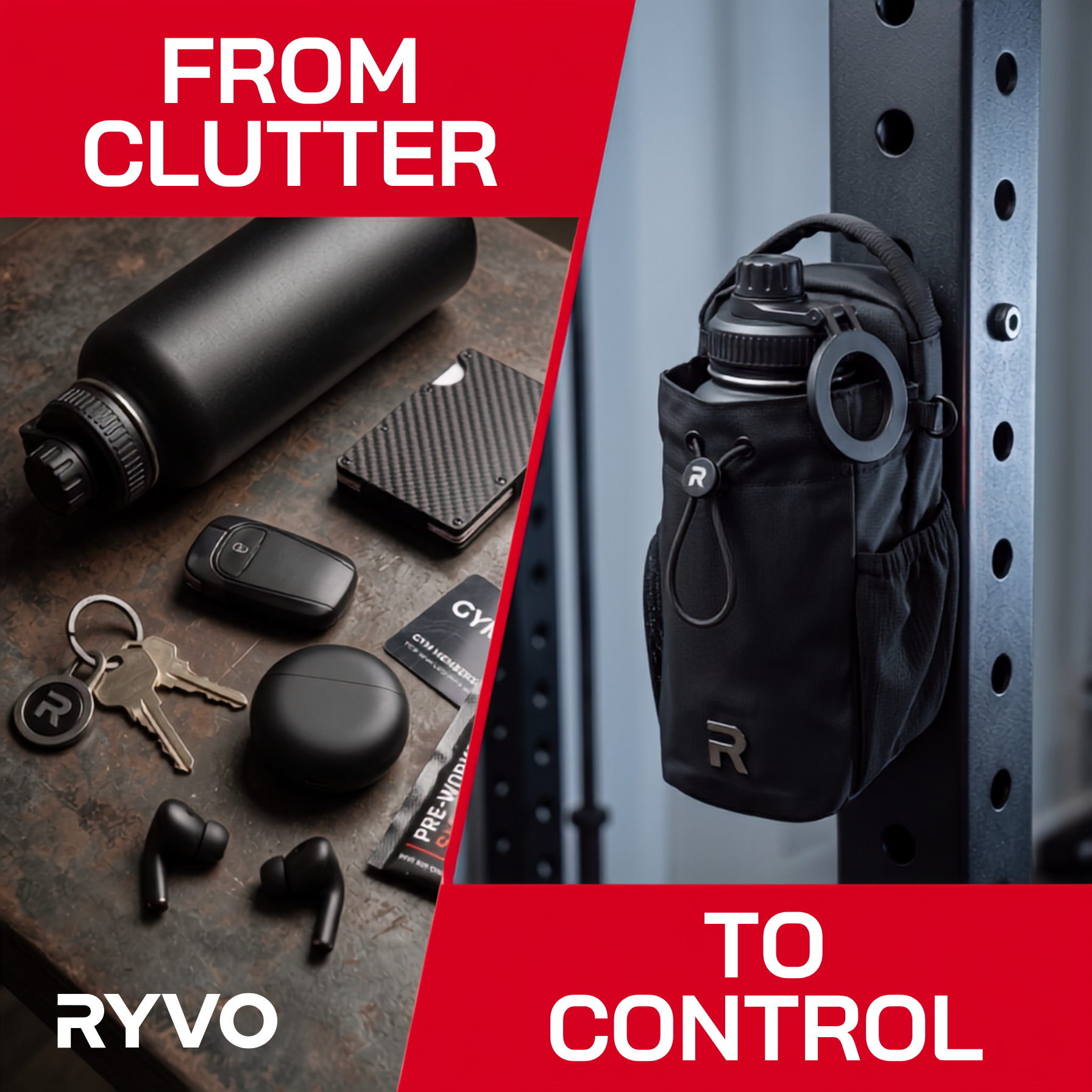 The Rig Pro — Magnetic Gym Bag