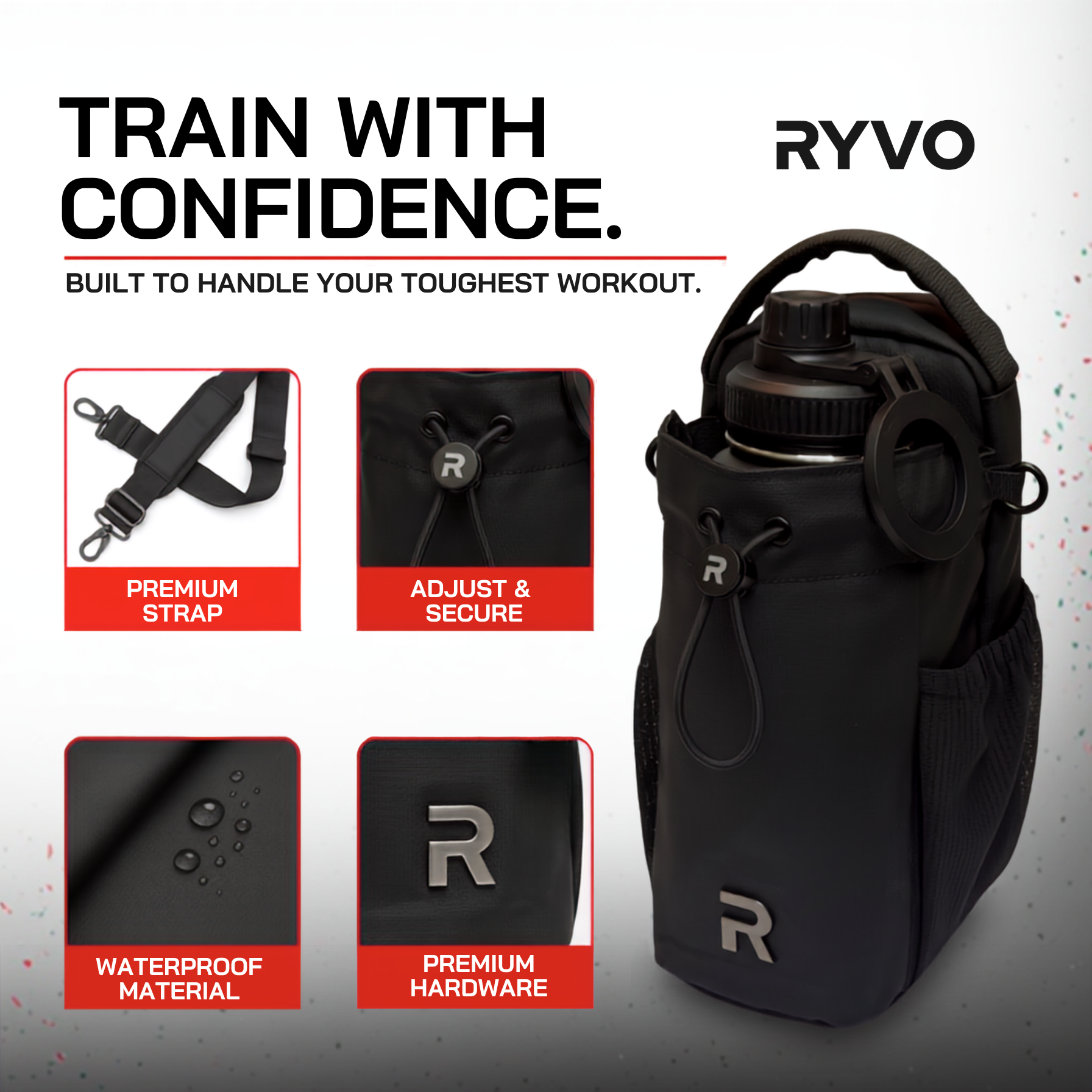 The Rig Pro — Magnetic Gym Bag