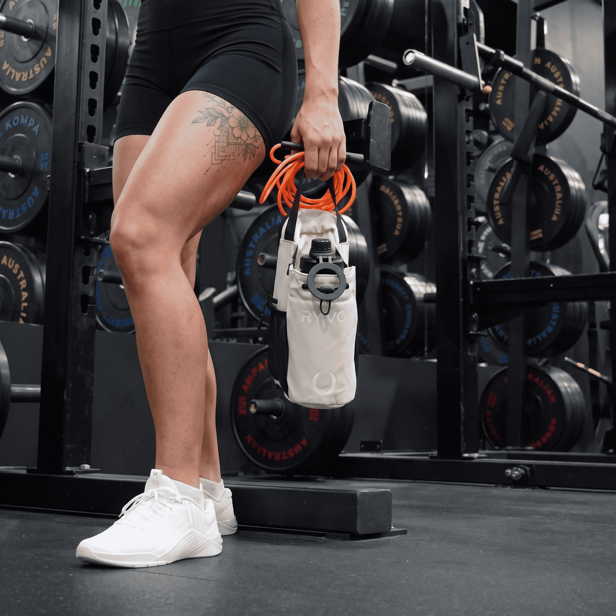 The Rig - Magnetic Gym Bag - Beige