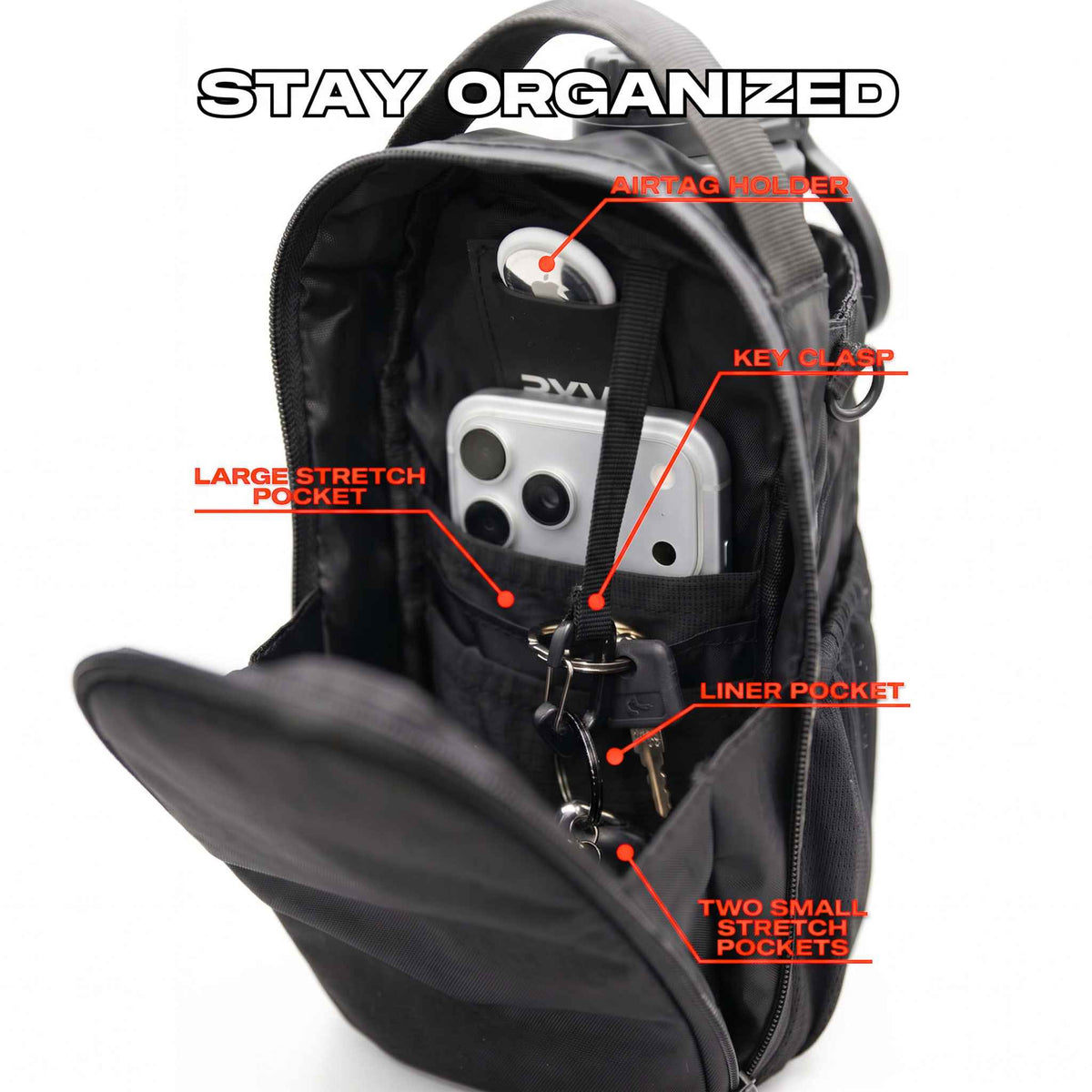 The Rig Pro — Magnetic Gym Bag - Pink