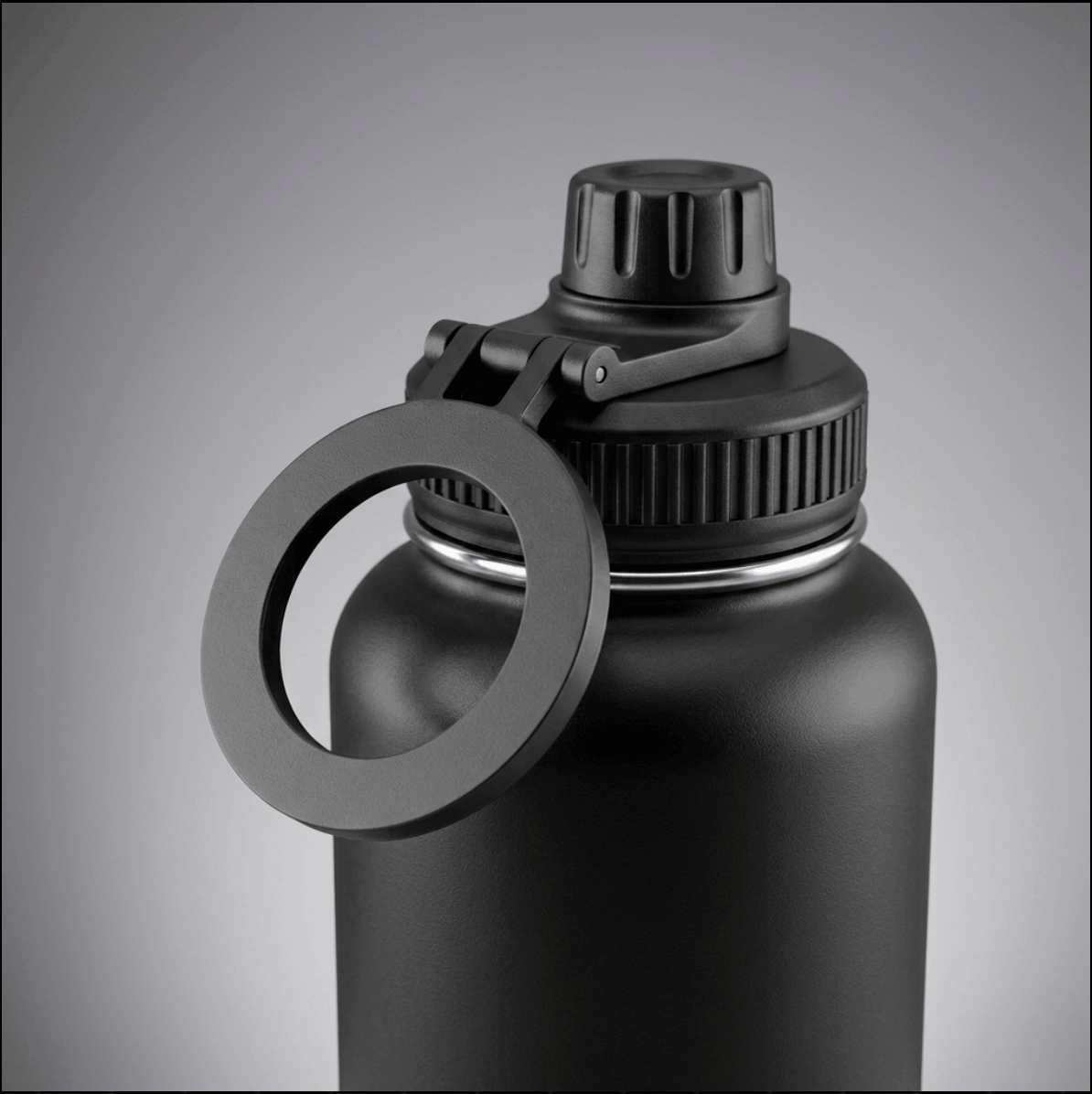 The Ringo - 1L Bottle with Magnetic Phone Cap