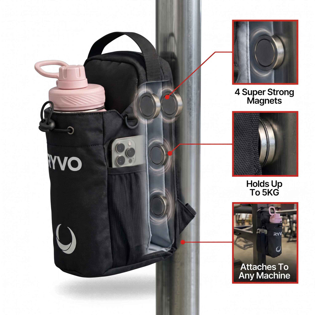 The Rig - Magnetic Gym Bag